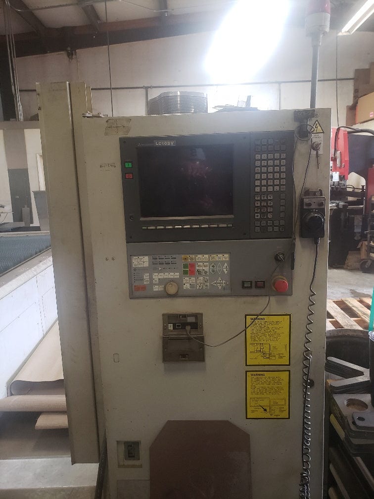 Mitsubishi 3015 LXP Laser, 1998- With Shuttle Tables - Image 5