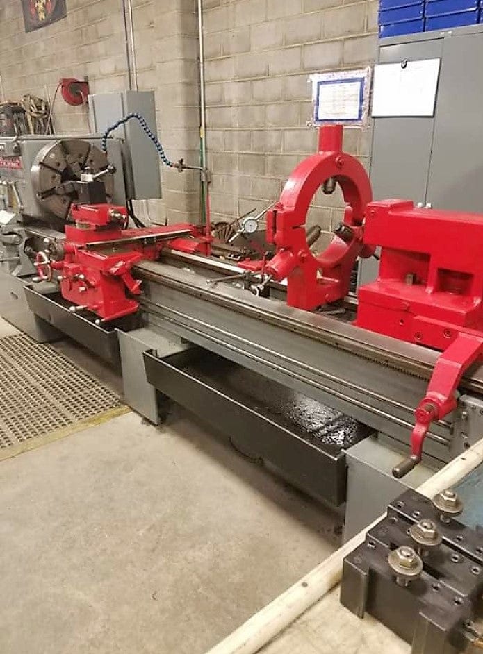 LeBlond 96x26 Hollow Spindle Lathe - 9" Thru Hole, Dual Chuck - Image 2