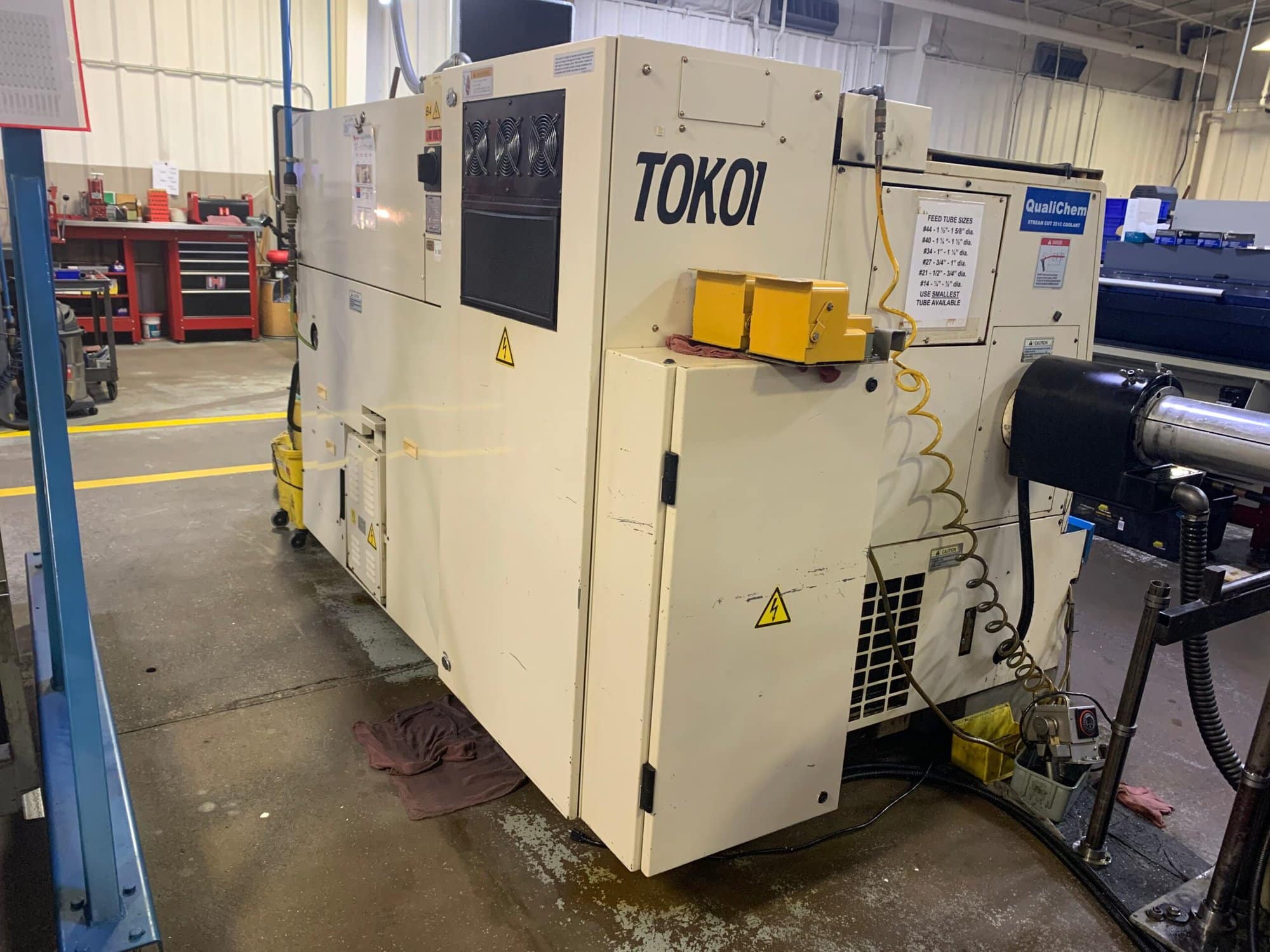 Okuma Space Turn LB 300M, CNC Lathe, 2006 - Inspection Report, Parts Catcher, Live Tooling, Bar Feeder - Image 5