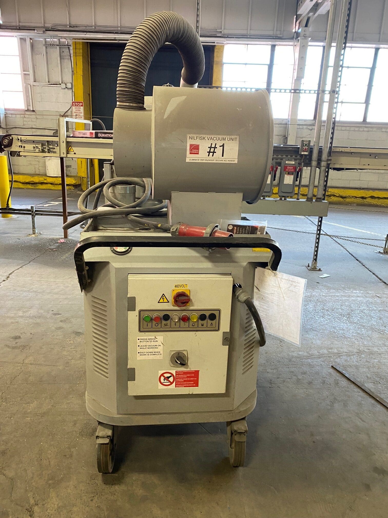 Nilfisk CFM 3907, 15 HP Vacuum; 2017; MSDS Available