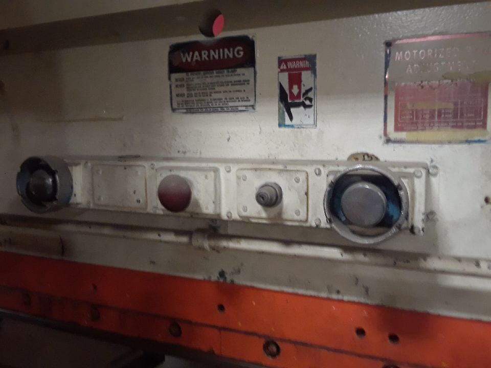 55 Ton x 6' Chicago 68B Press Brake, 1978 - Image 3