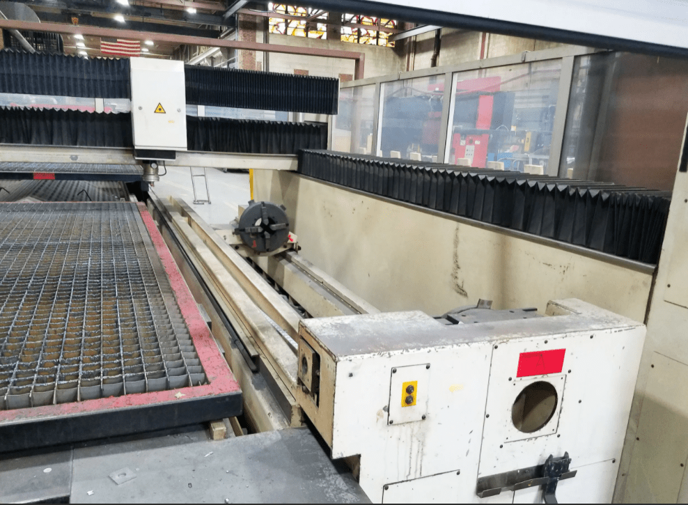 3000 Watt LVD Impuls CO2 Laser, 1999- 10' X 13' Table, Installation Included, Rotary Axis - Image 3