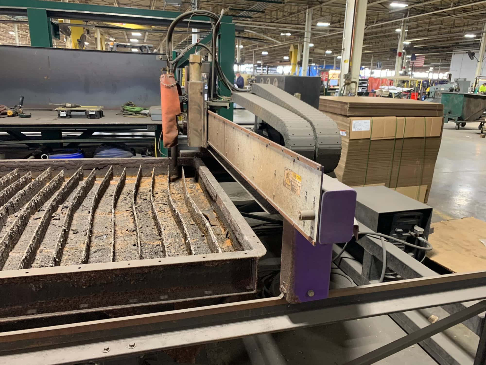 5'x10' Hornet HD CNC Plasma Cutter H60-EBPS, 2006- Hypertherm Powermax 125 - Image 3
