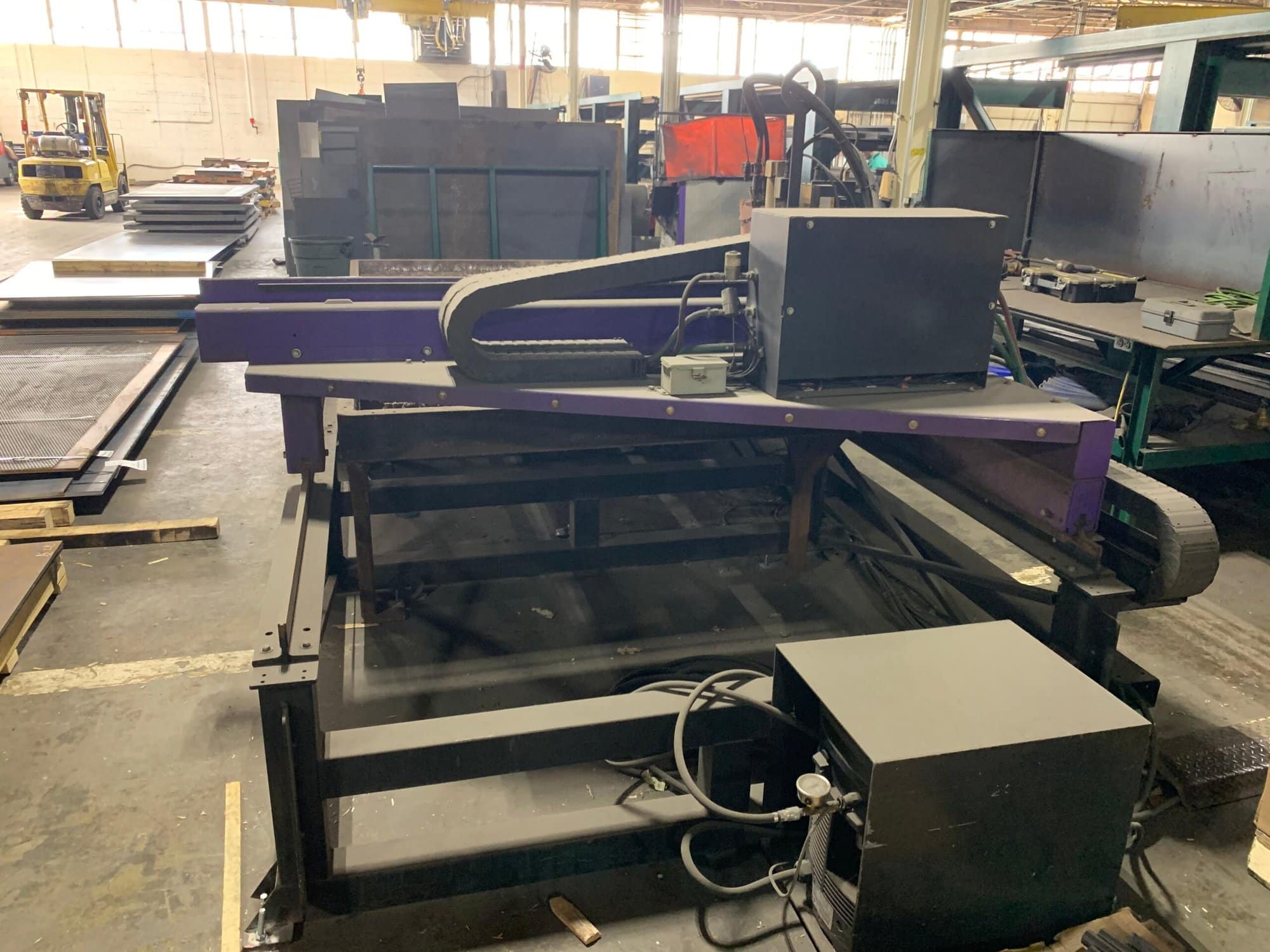 5'x10' Hornet HD CNC Plasma Cutter H60-EBPS, 2006- Hypertherm Powermax 125 - Image 4