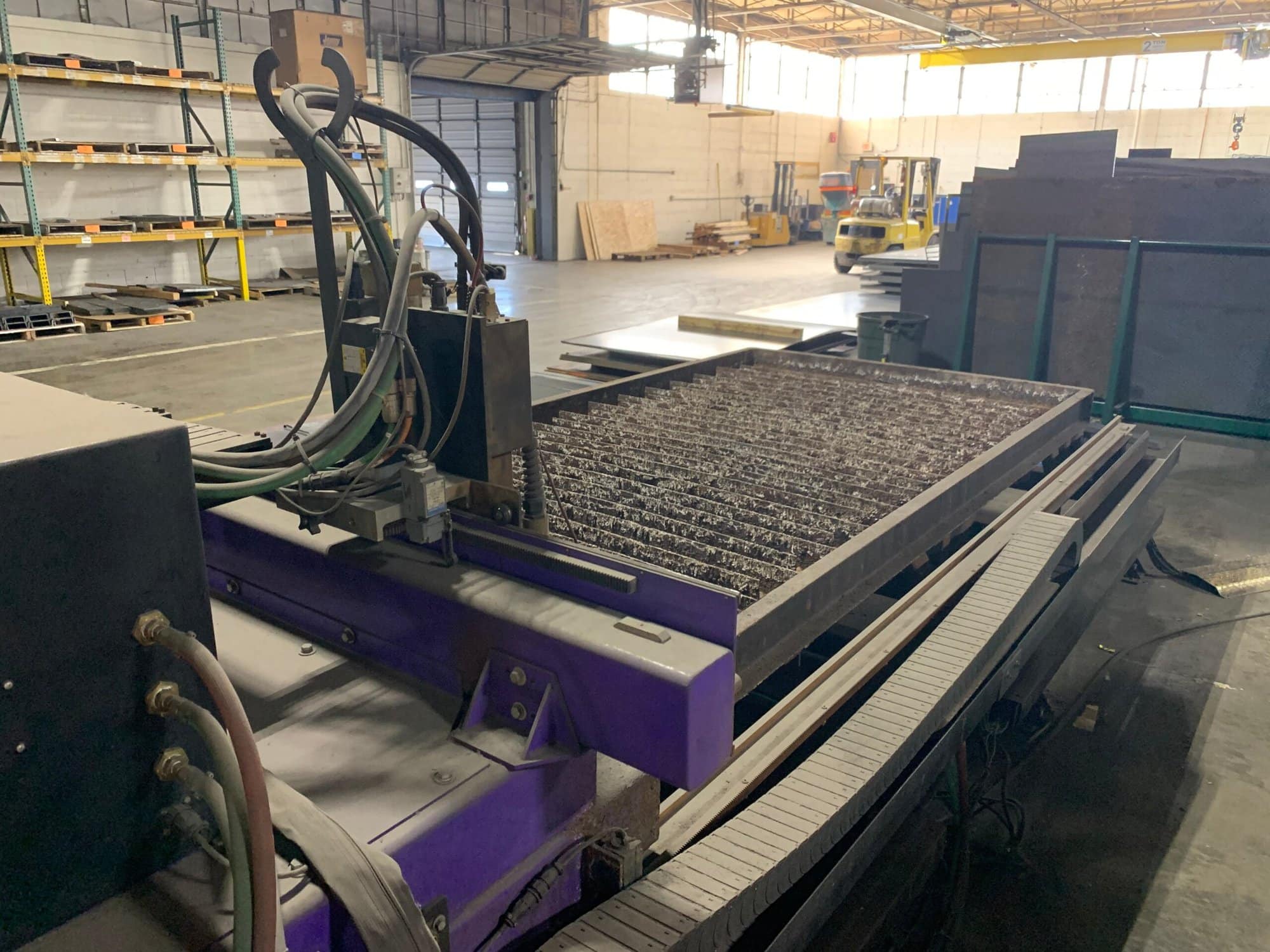 5'x10' Hornet HD CNC Plasma Cutter H60-EBPS, 2006- Hypertherm Powermax 125 - Image 6