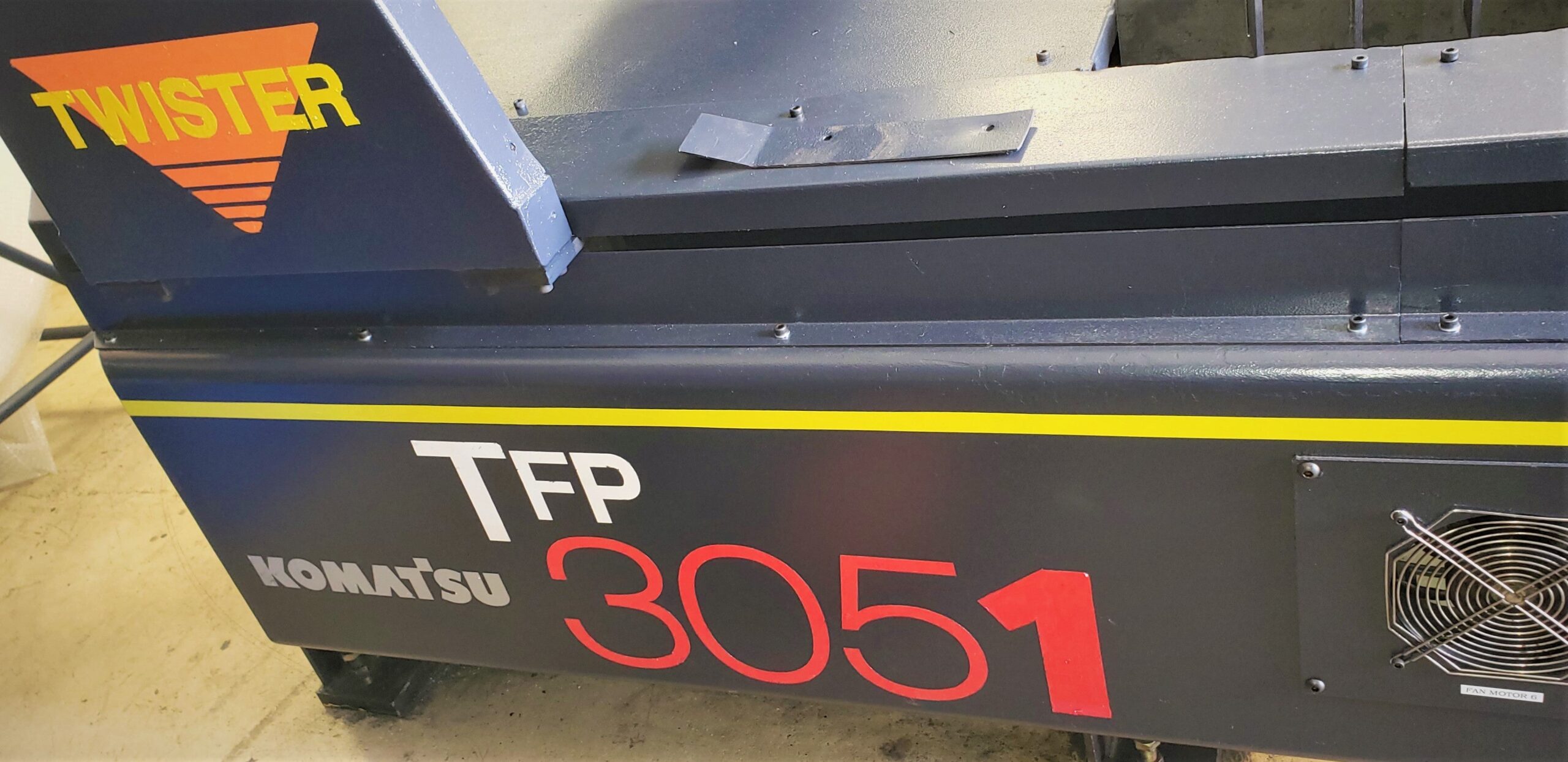 5' X 10' Komatsu Twister Plasma Table, New 2007, Factory Refurbished 2020, 6 Month Warranty - Image 3