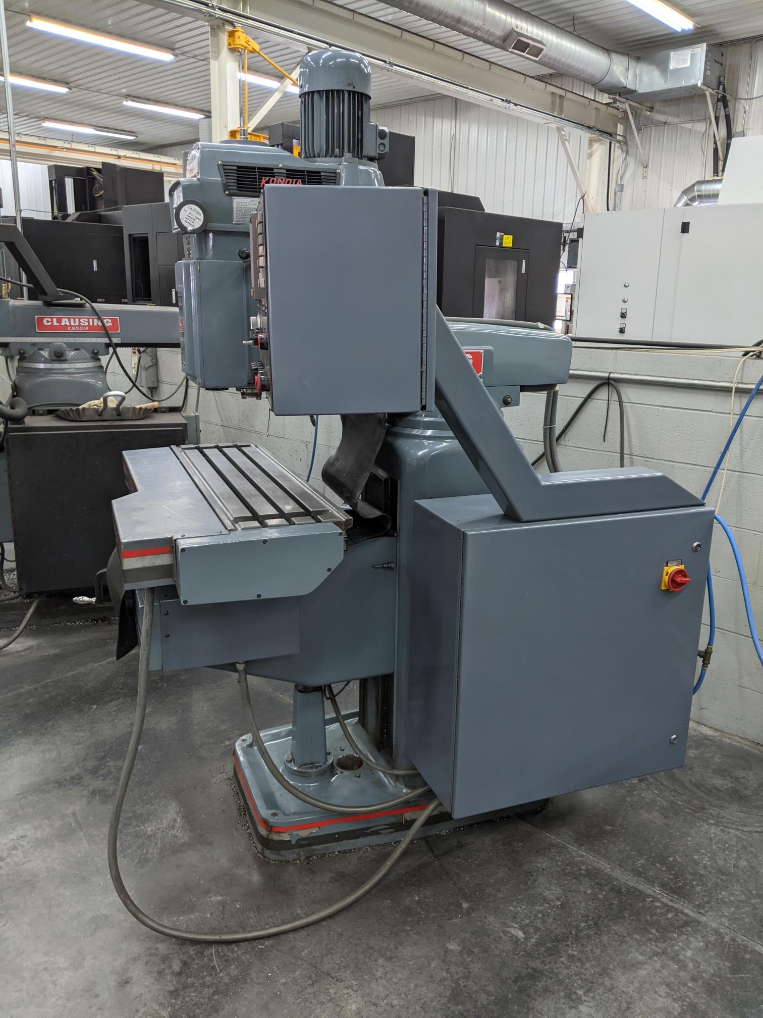 Clausing Kondia FV-1 Vertical Knee Mill, 1994 - Image 3