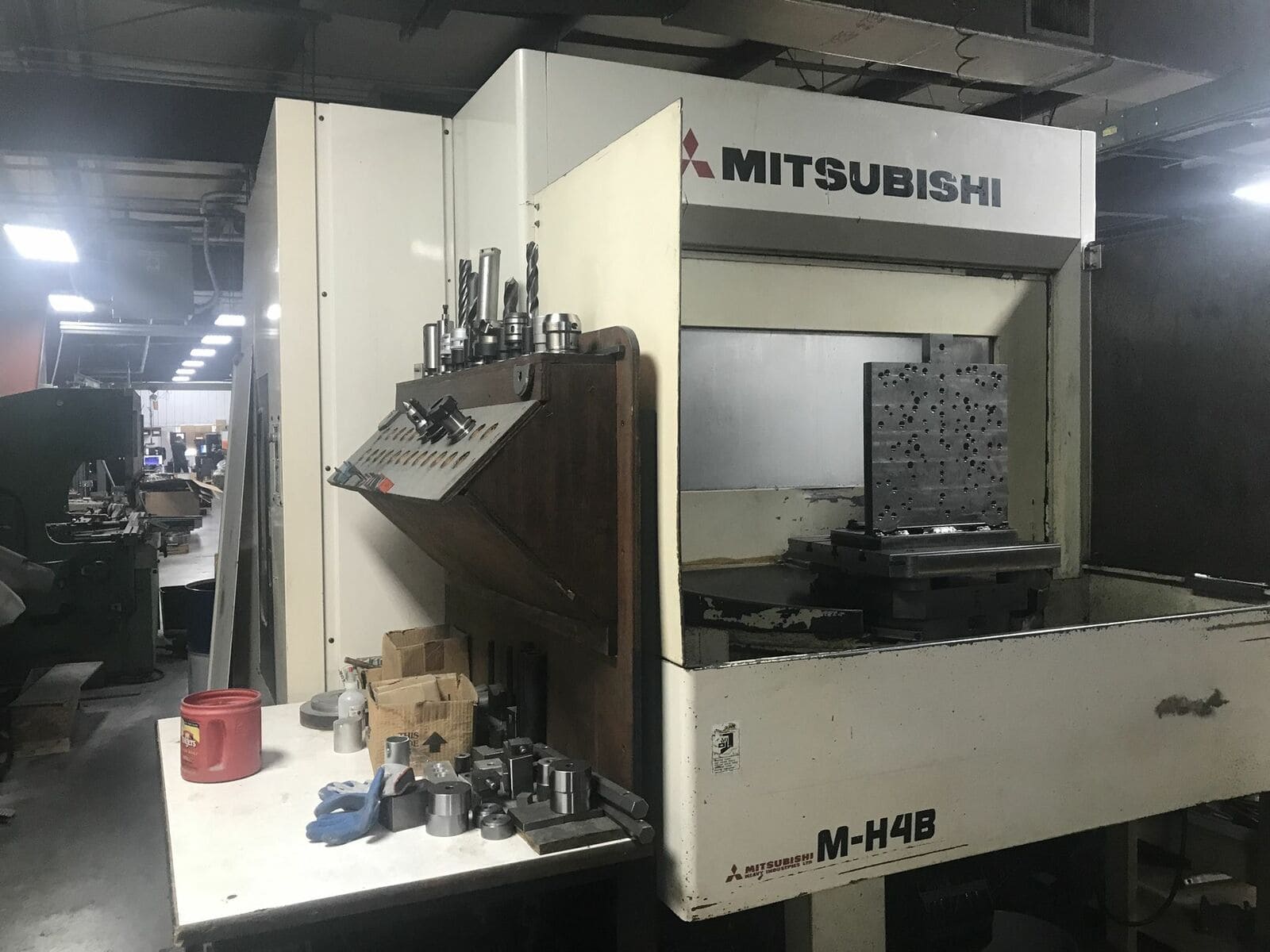 Mitsubishi M-H4B Horizontal Machining Center, 1996- 1 Degree Indexing, 40 ATC