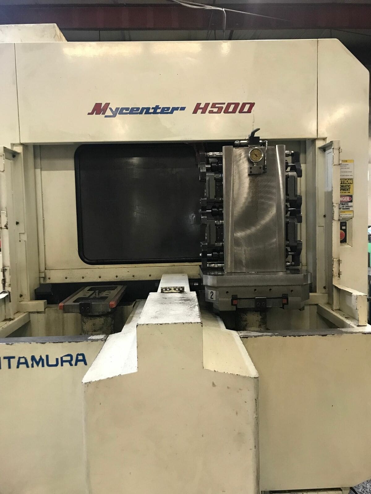 Kitamura Mycenter-500 500mm HMC, 1998 - 10,000RPM, CAT50, Chip Conveyor, High Pressure Coolant, 4th Axis, Coolant Thru Spindle - Image 4