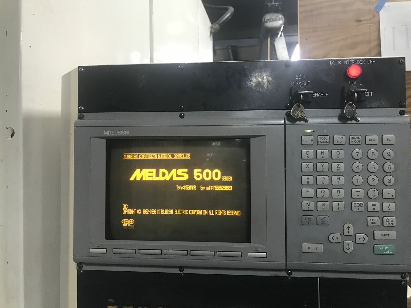Mitsubishi M-H4B Horizontal Machining Center, 1996- 1 Degree Indexing, 40 ATC - Image 3