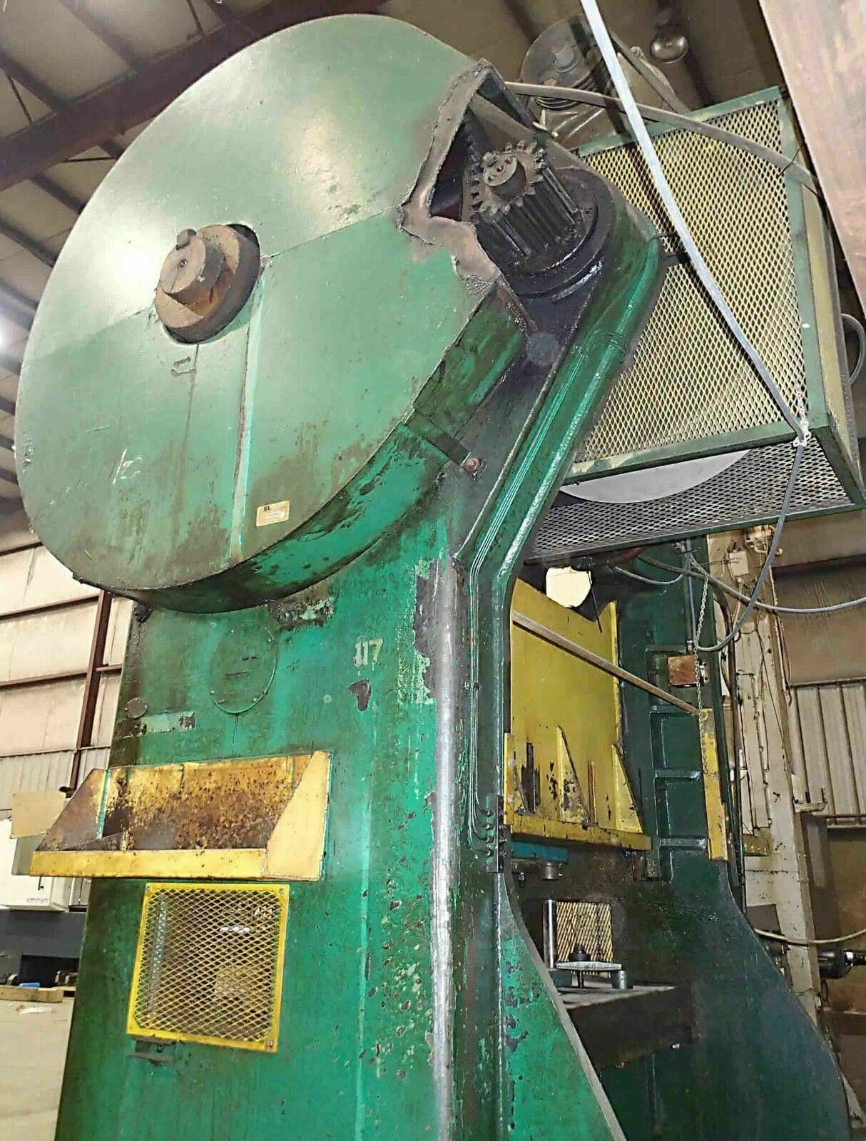 150 Ton Verson Model 6B60 Straight Side Press- 6" Stroke, 16" Shut, Power Ram - Image 2