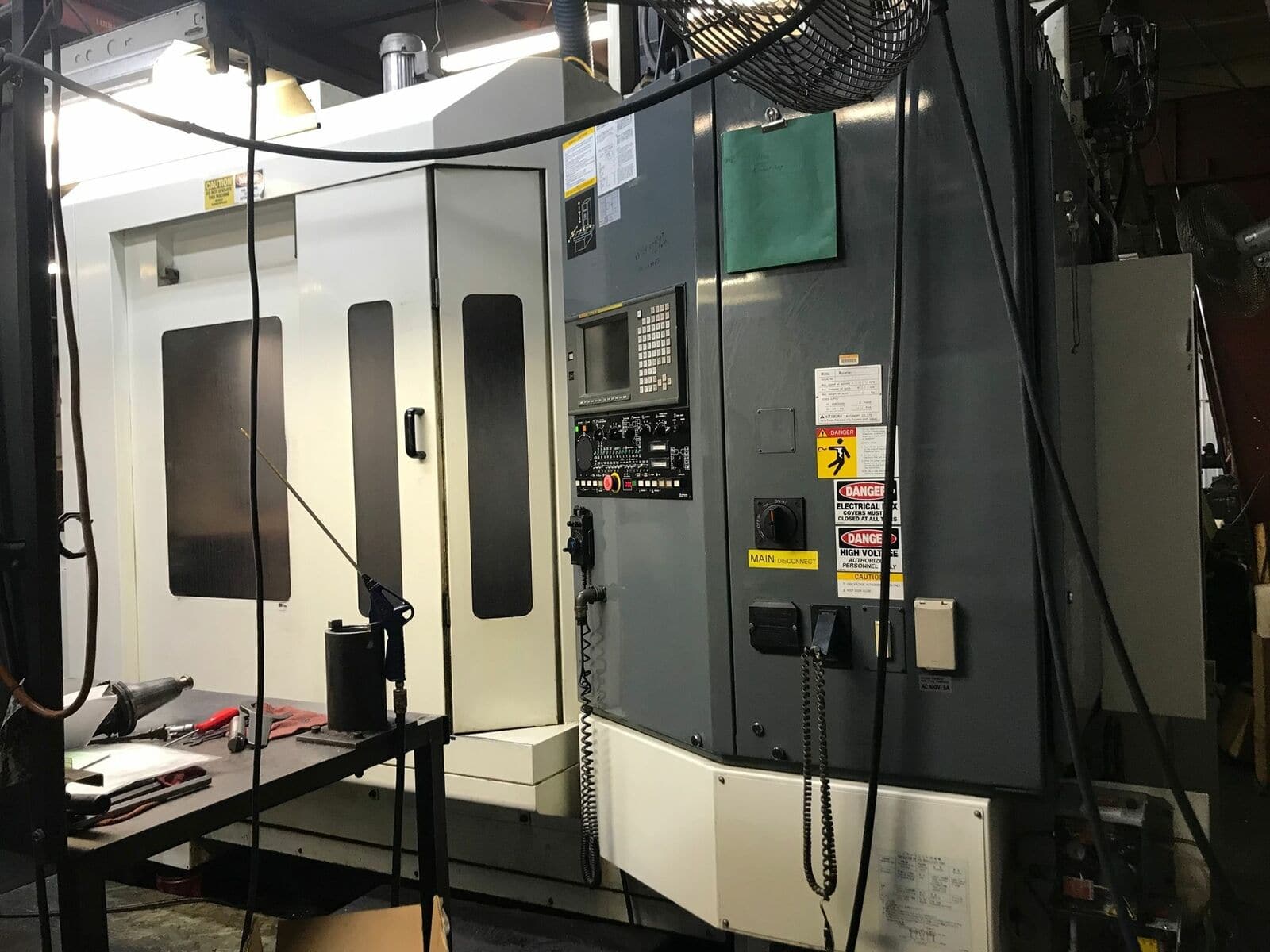 Kitamura Mycenter-500 500mm HMC, 1998 - 10,000RPM, CAT50, Chip Conveyor, High Pressure Coolant, 4th Axis, Coolant Thru Spindle - Image 2