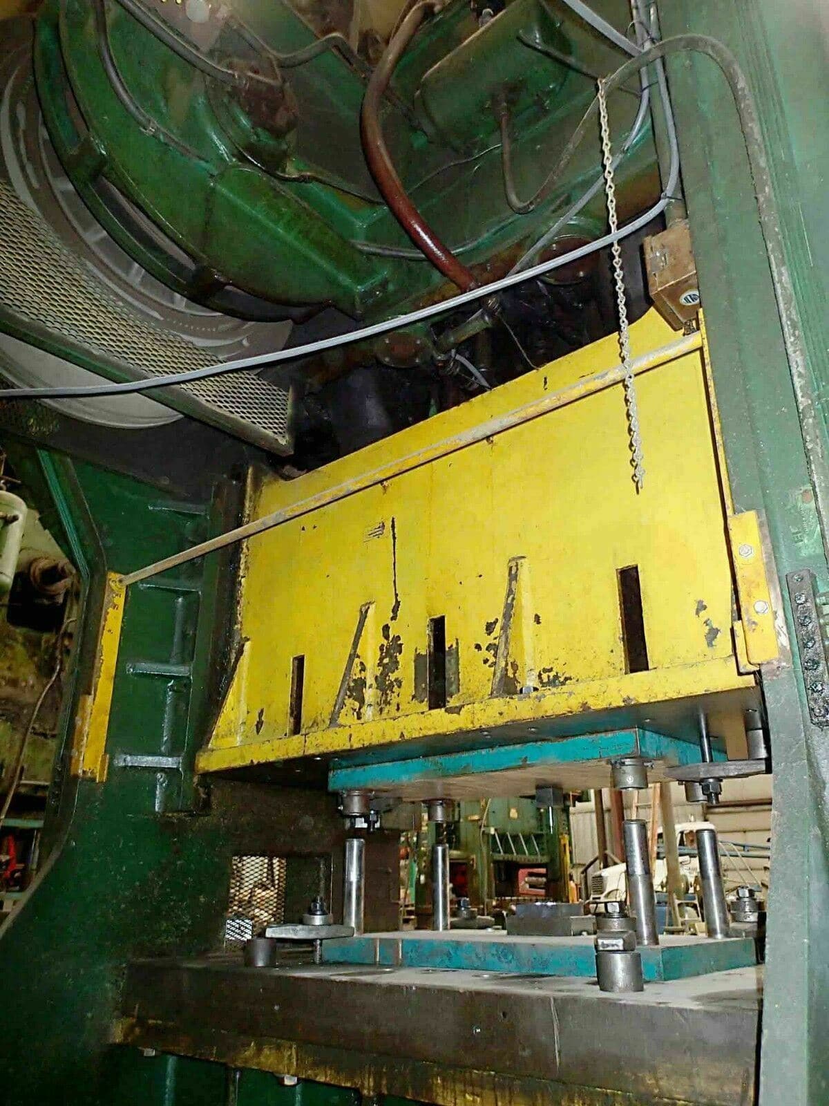 150 Ton Verson Model 6B60 Straight Side Press- 6" Stroke, 16" Shut, Power Ram - Image 6