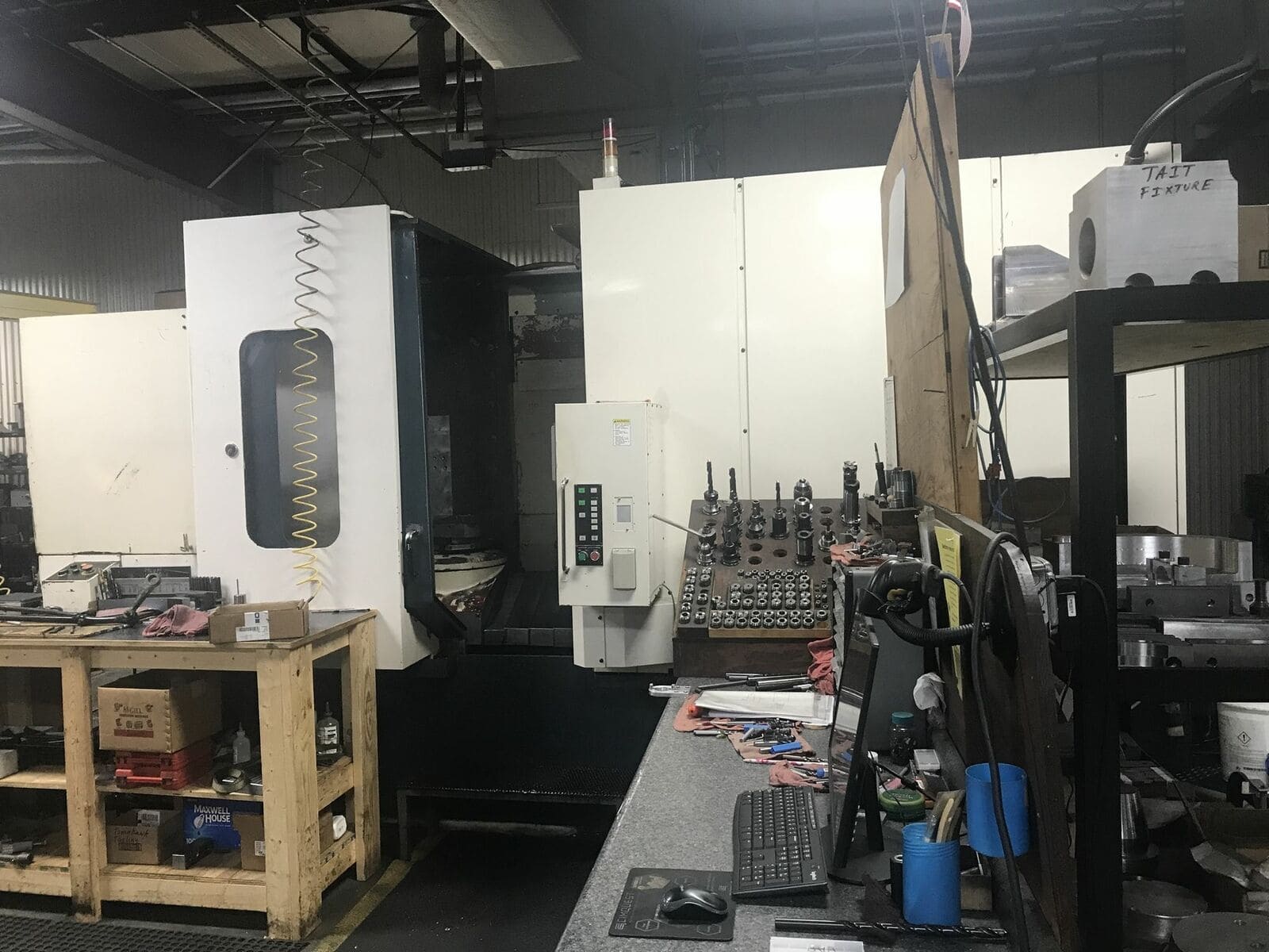 Mitsubishi M-H4B Horizontal Machining Center, 1996- 1 Degree Indexing, 40 ATC - Image 7