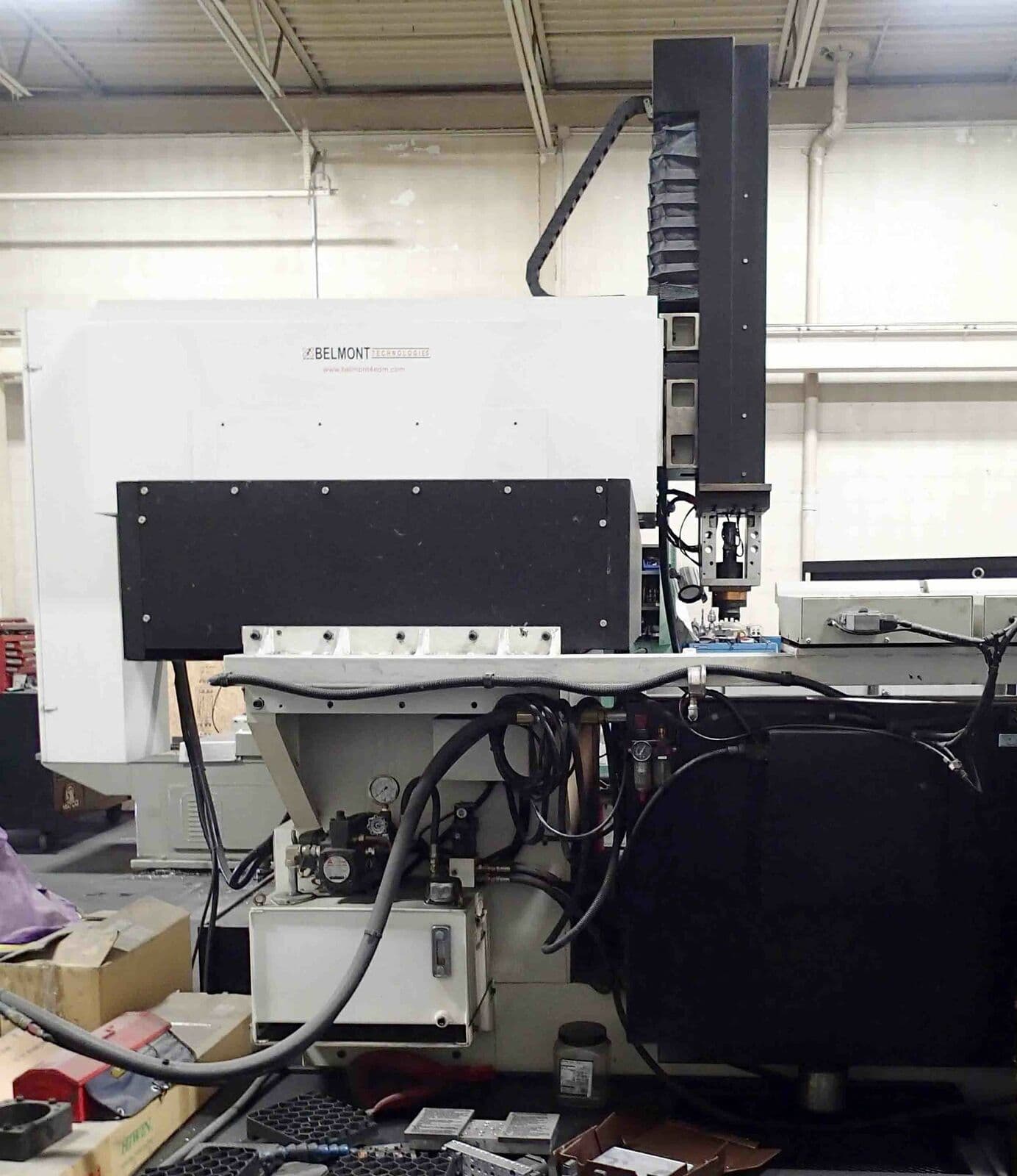 Belmont MX-166W CNC Sinker EDM, 2014 - 200 Amp, 8 ATC, 51" x 28" Table, C-Axis - Image 9