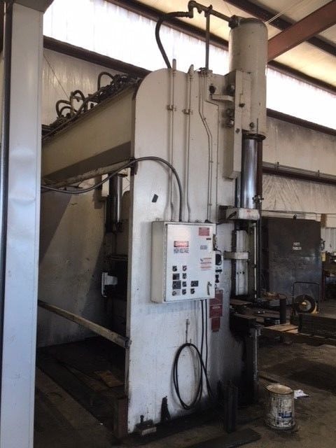 300 Ton x 12' Pacific Press Brake, 36” Stroke, 1960 - Image 6