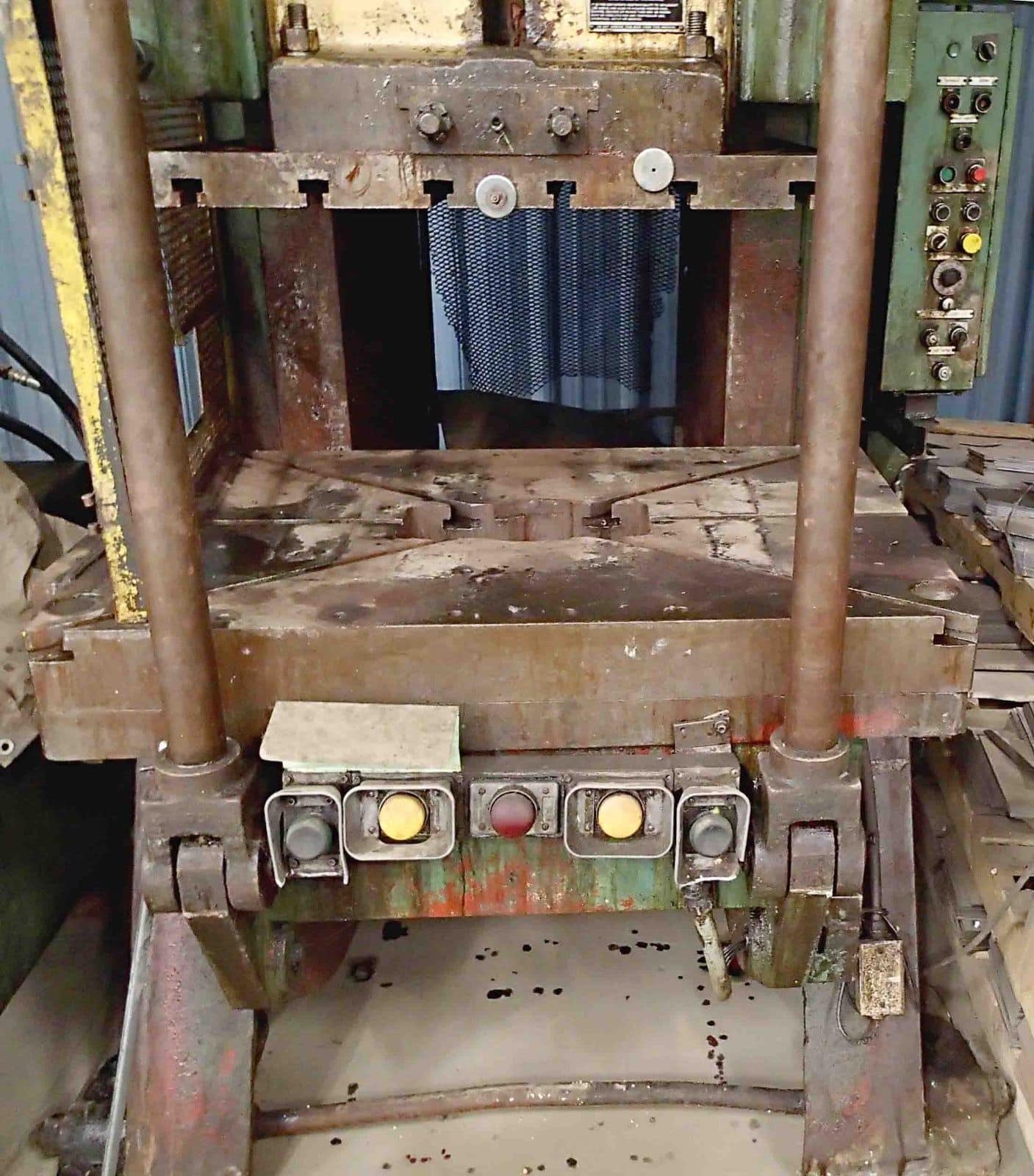 150 Ton Clearing OBI Press, Model 150-P-701- Air Clutch, 6" Stroke, 21.5" Shut - Image 4