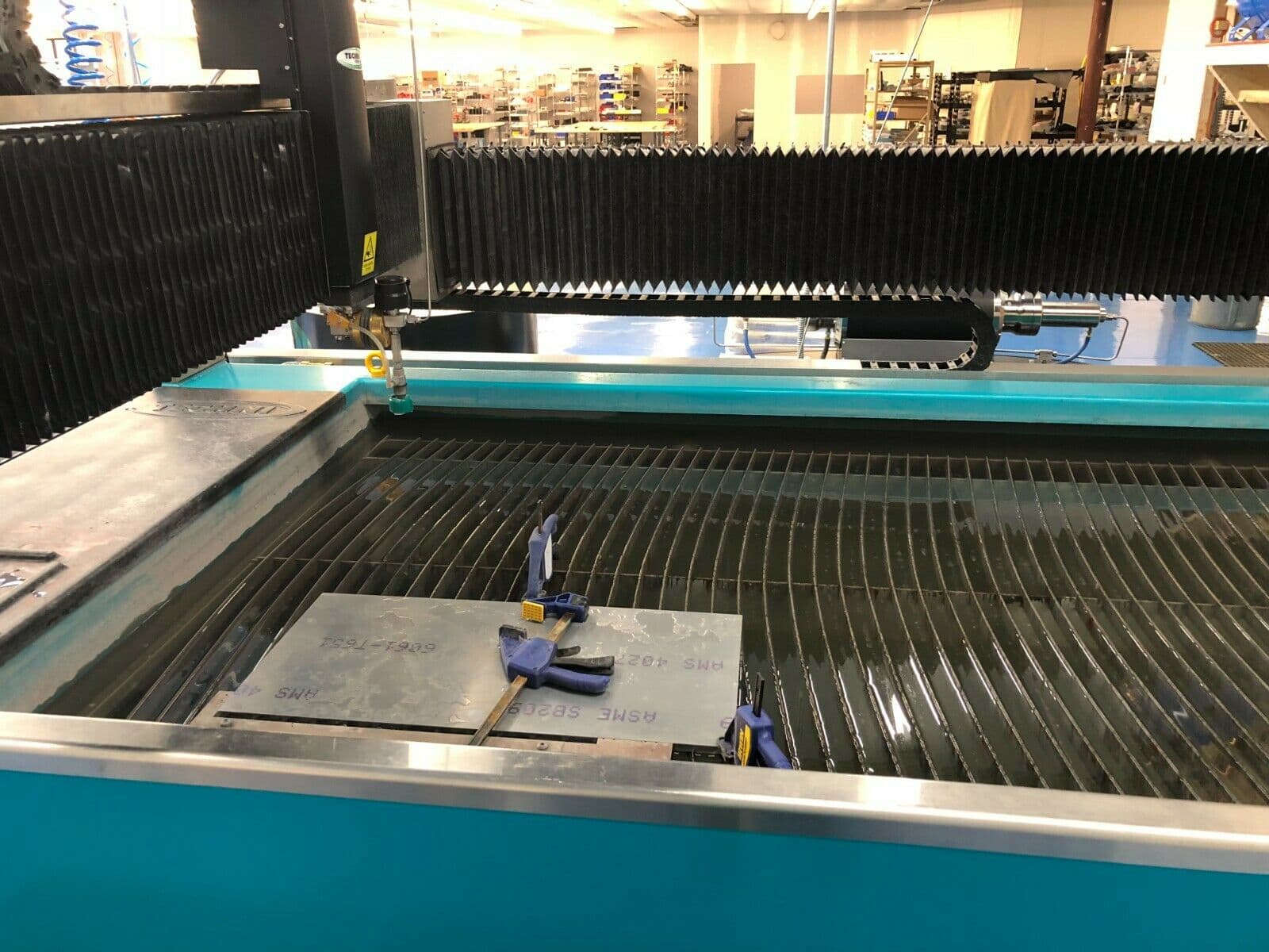 5' x 10' Techni TJ3000-X3 Waterjet, 2017 - 66,000 PSI - Image 2