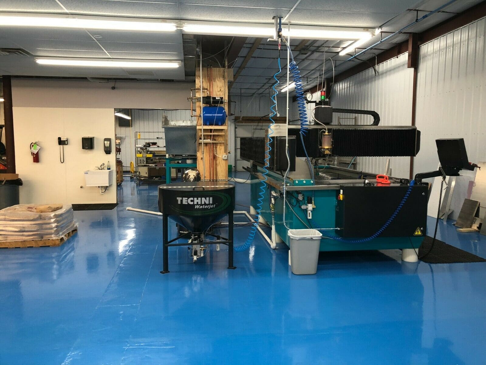 5' x 10' Techni TJ3000-X3 Waterjet, 2017 - 66,000 PSI - Image 6