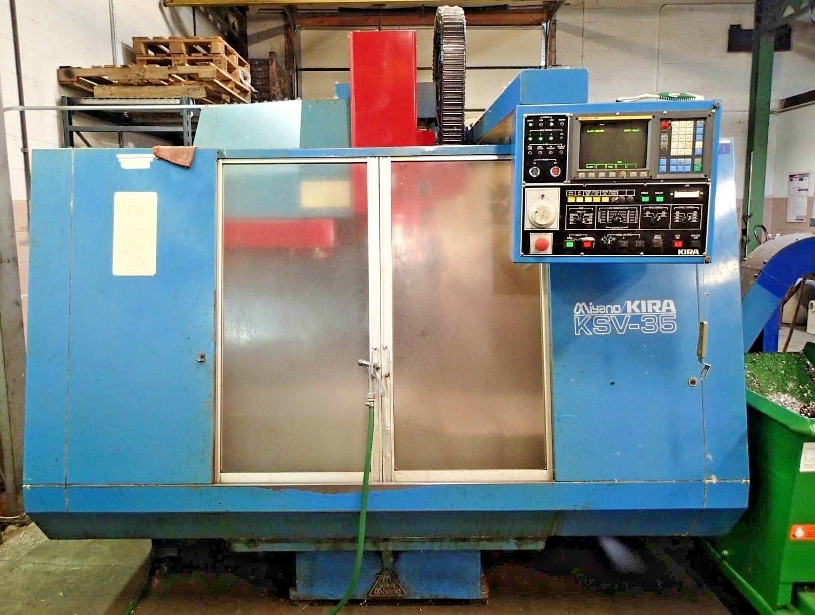 Miyano Kira KSV-35 Vertical Machining Center, 1990 - Fanuc CNC, Video, Powered - Image 2
