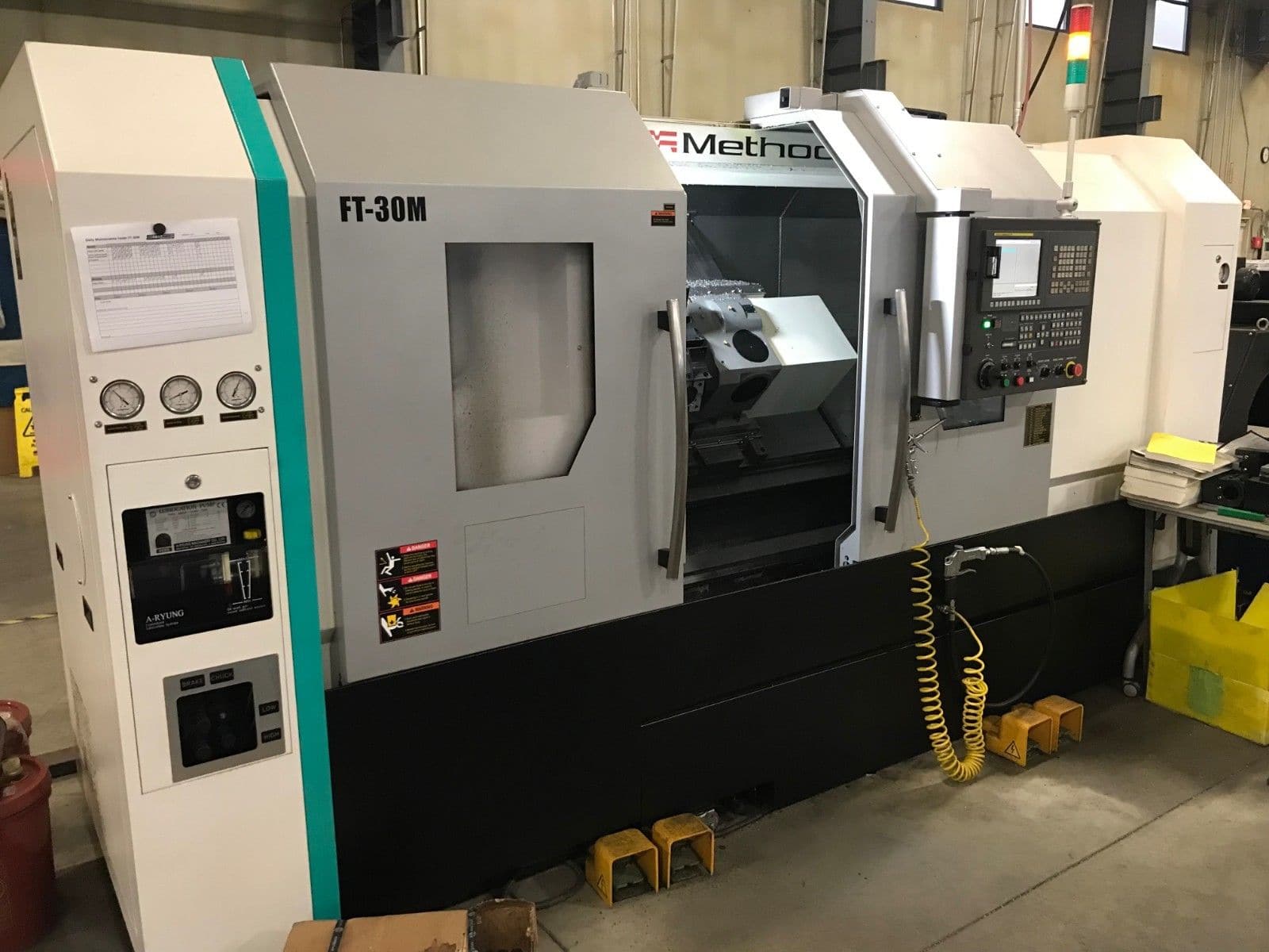 2017 FEELER FT-250MC CNC TURNING CENTER - LIVE TOOLING, 10" CHUCK, VIDEO AVAILABLE