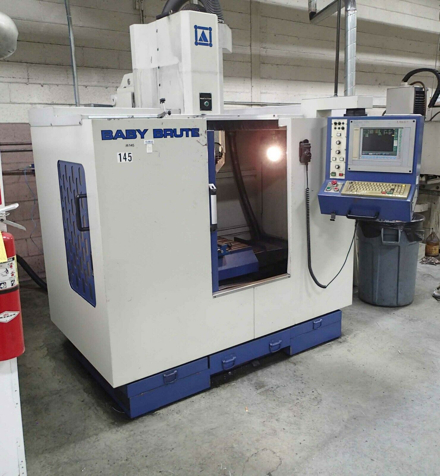 Baby Brute CNC Vertical Machining Center, 2002- Selca Control, Heavy Duty