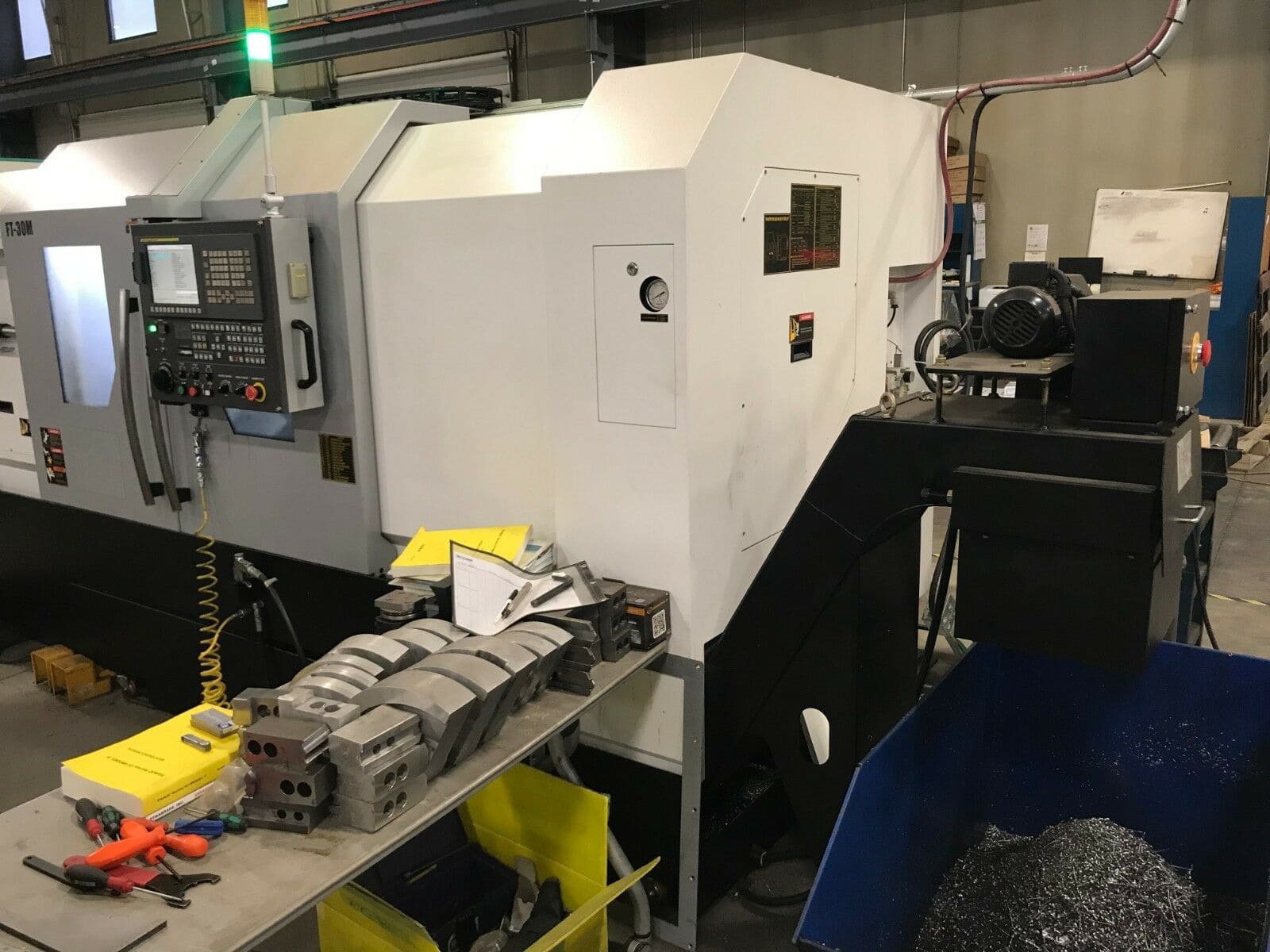 2017 FEELER FT-250MC CNC TURNING CENTER - LIVE TOOLING, 10" CHUCK, VIDEO AVAILABLE - Image 2