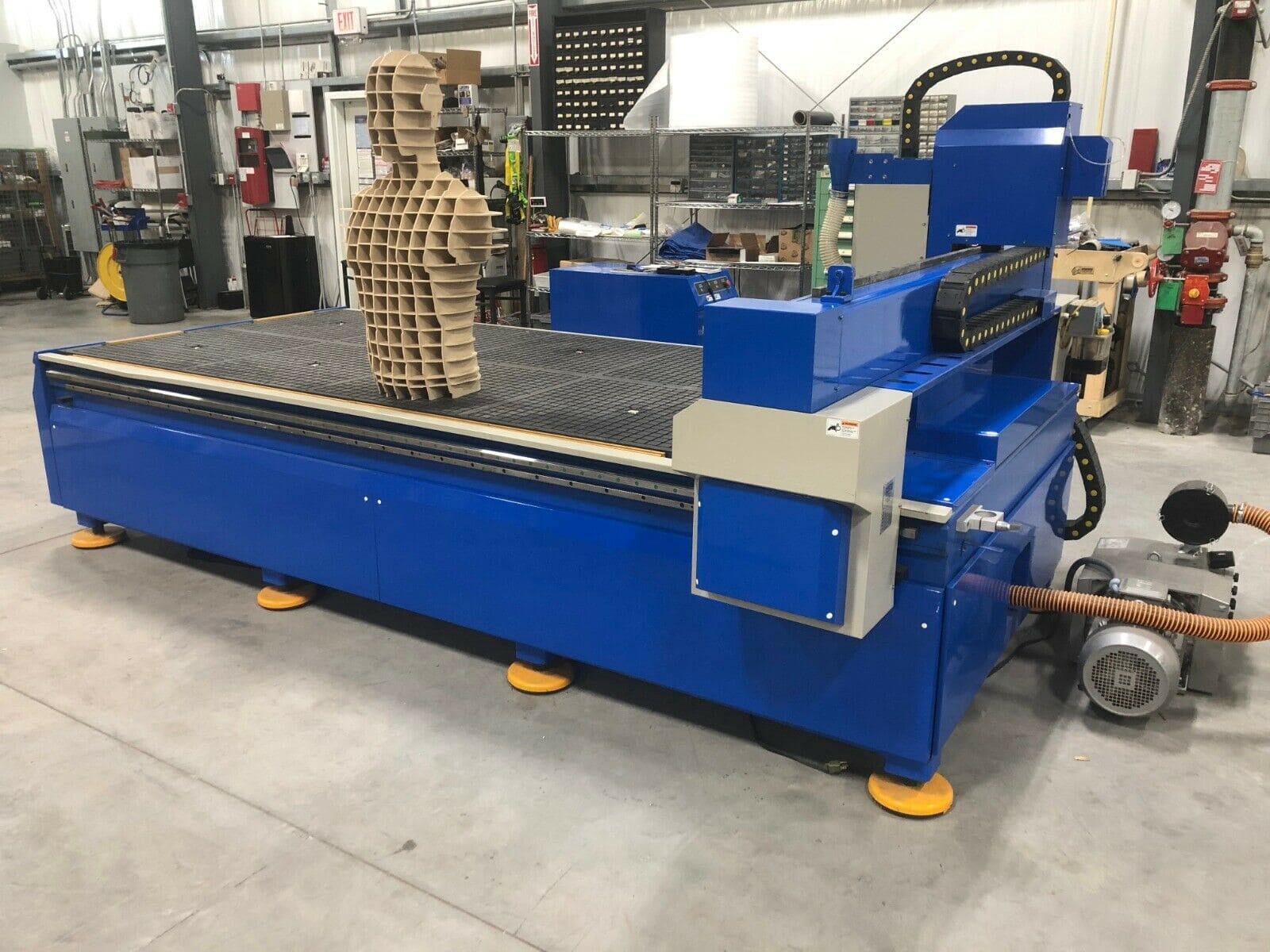 5' x 10' Baileigh WR-105V-ATC CNC Router, 2017 - Automatic Tool Changer, Air Cooled Spindle, BobCAD Ready - Image 2