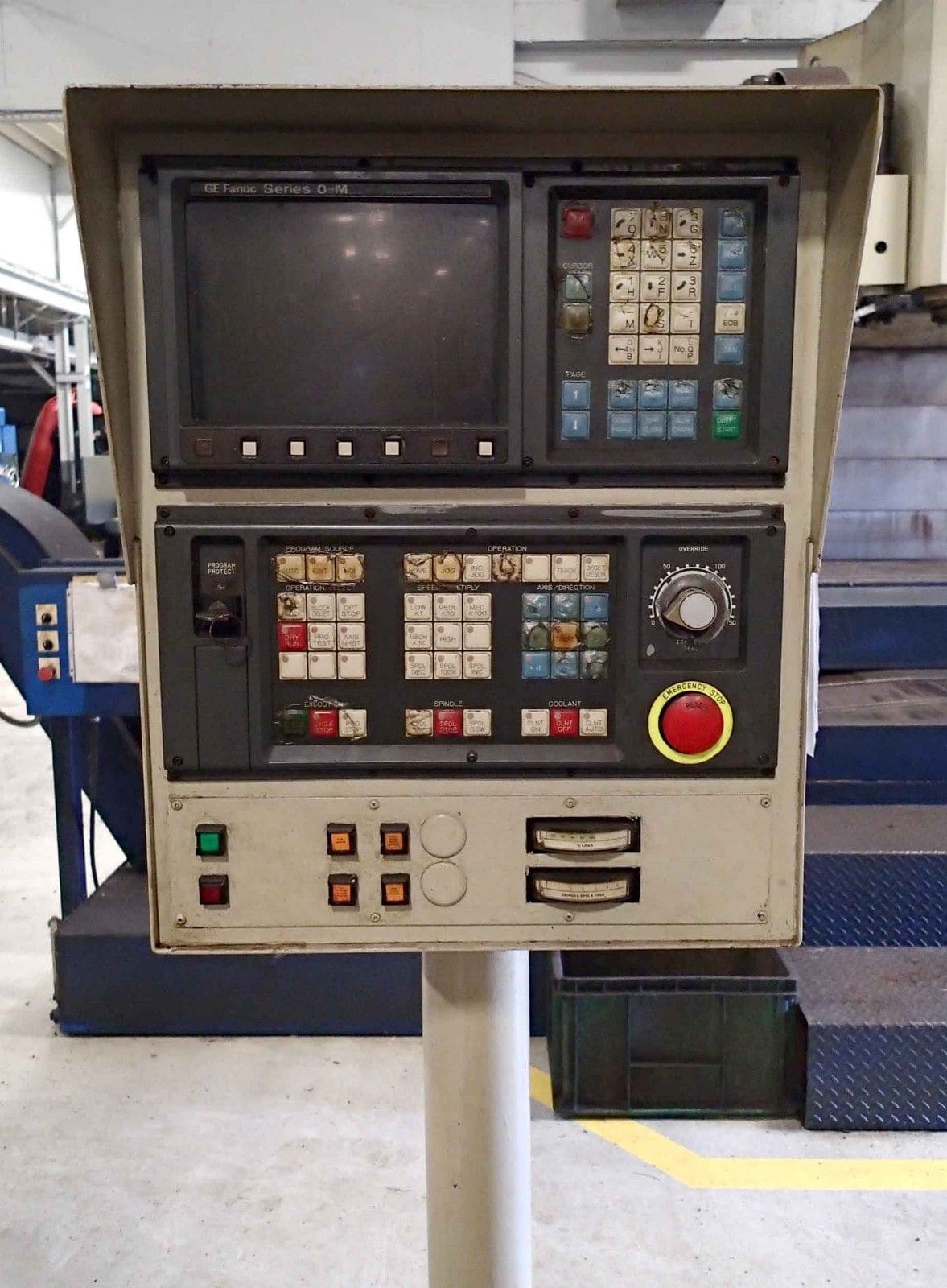 KOMO VMC 144 Fixed Table Mill, 1991- 144” x 20”, Fanuc Control - Image 5
