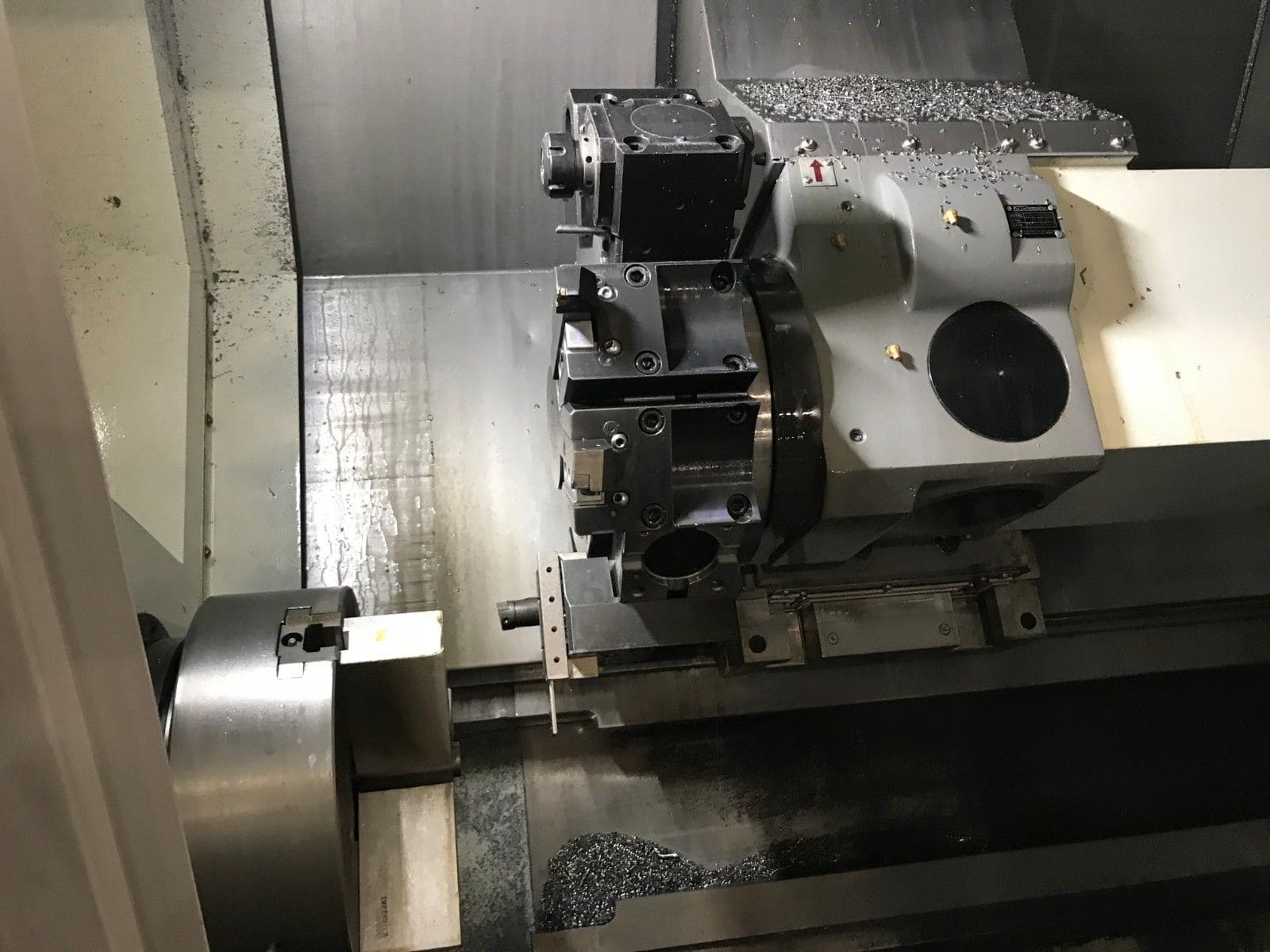 2017 FEELER FT-250MC CNC TURNING CENTER - LIVE TOOLING, 10" CHUCK, VIDEO AVAILABLE - Image 5