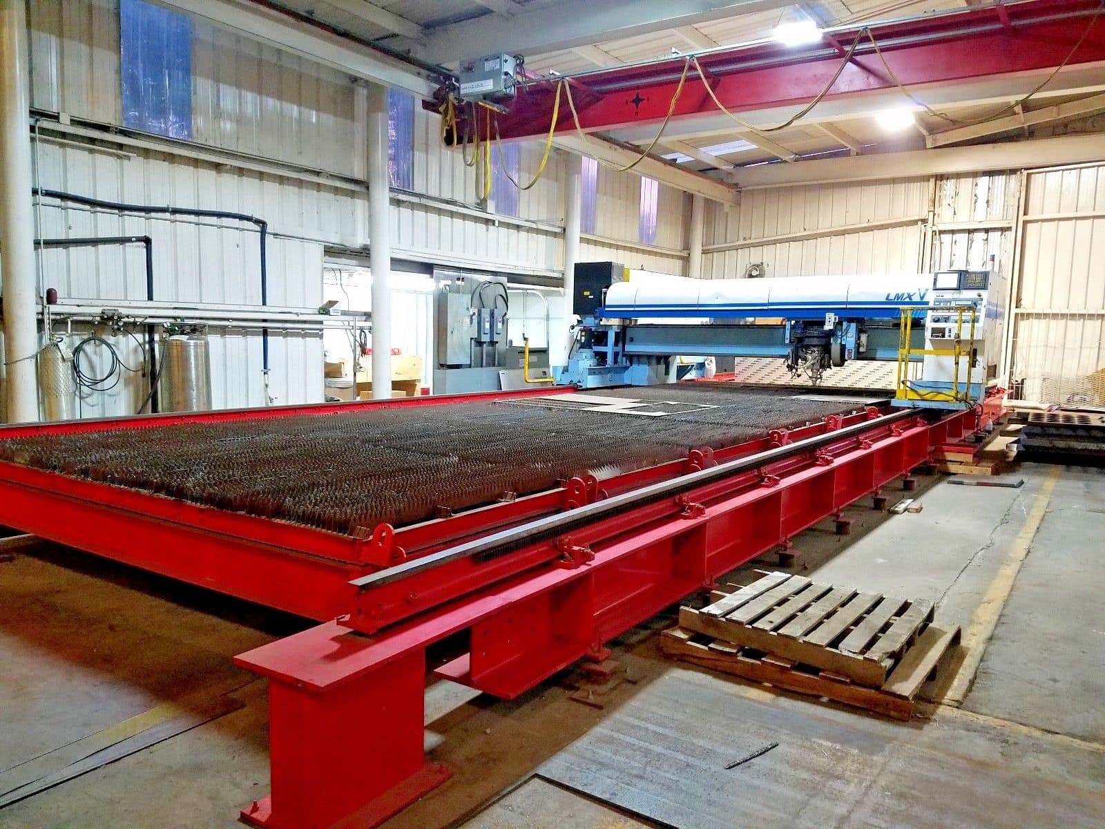 6000 Watt Tanaka LMXV-Z30 CNC Gantry Laser Cutting System, 2004- 10' x 30' Table