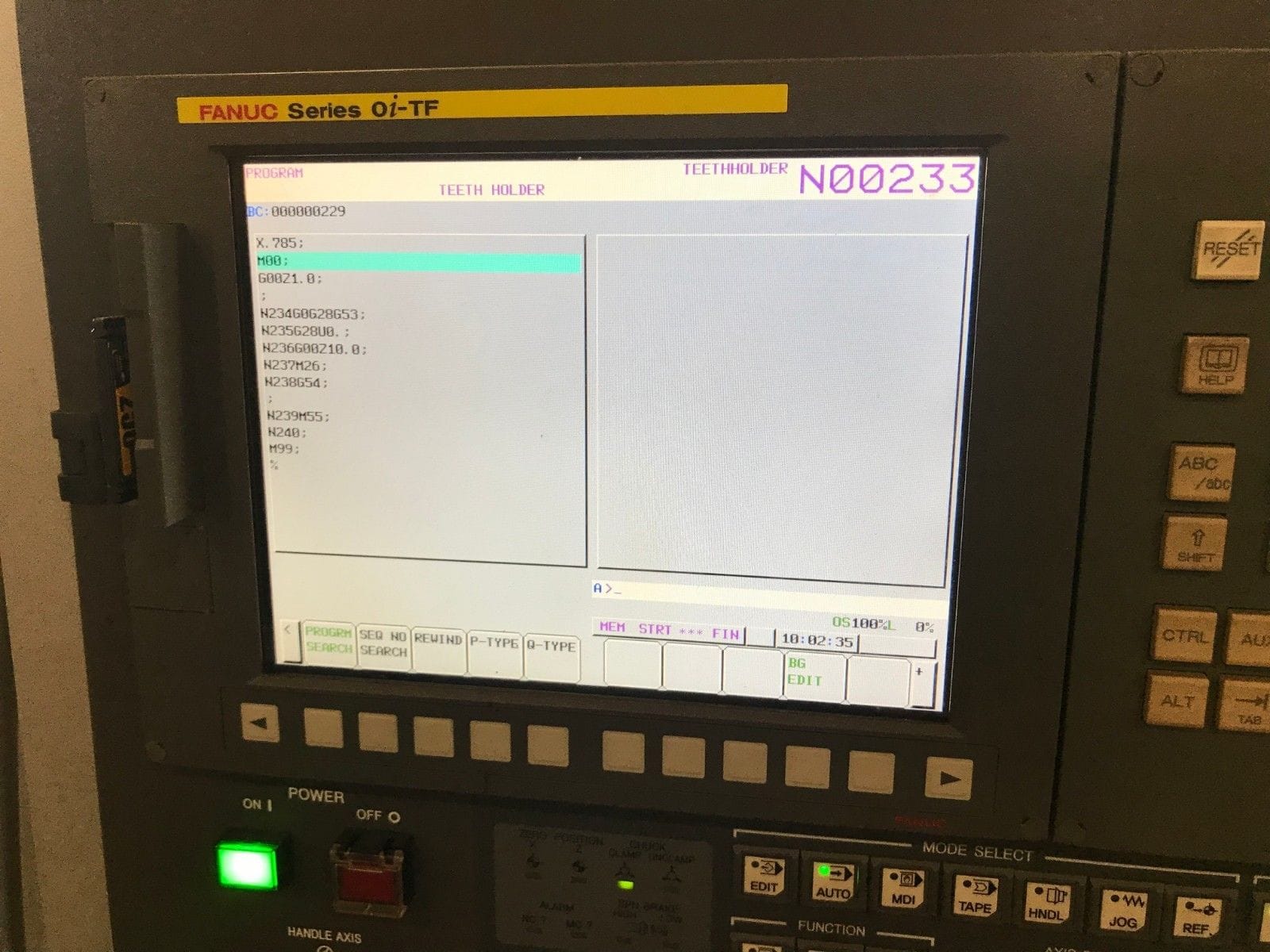 2017 FEELER FT-250MC CNC TURNING CENTER - LIVE TOOLING, 10" CHUCK, VIDEO AVAILABLE - Image 4