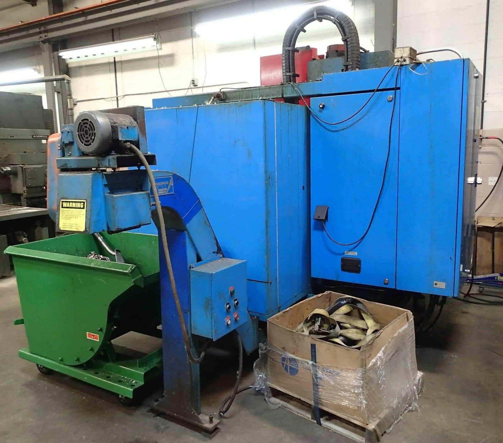 Miyano Kira KSV-35 Vertical Machining Center, 1990 - Fanuc CNC, Video, Powered - Image 9