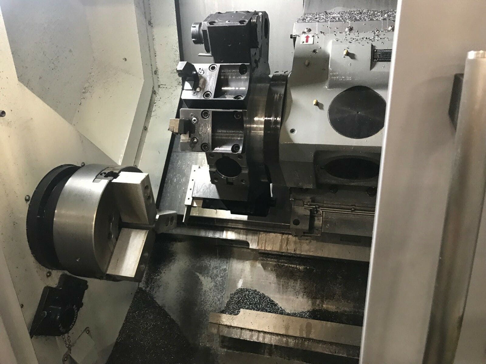 2017 FEELER FT-250MC CNC TURNING CENTER - LIVE TOOLING, 10" CHUCK, VIDEO AVAILABLE - Image 6