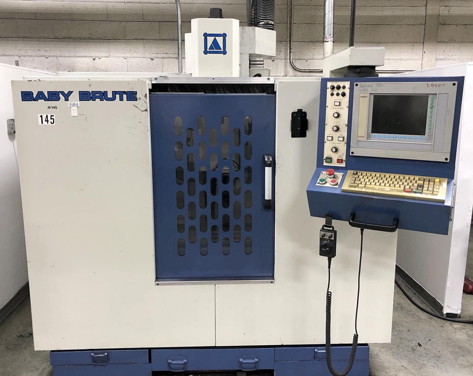 Baby Brute CNC Vertical Machining Center, 2002- Selca Control, Heavy Duty - Image 3