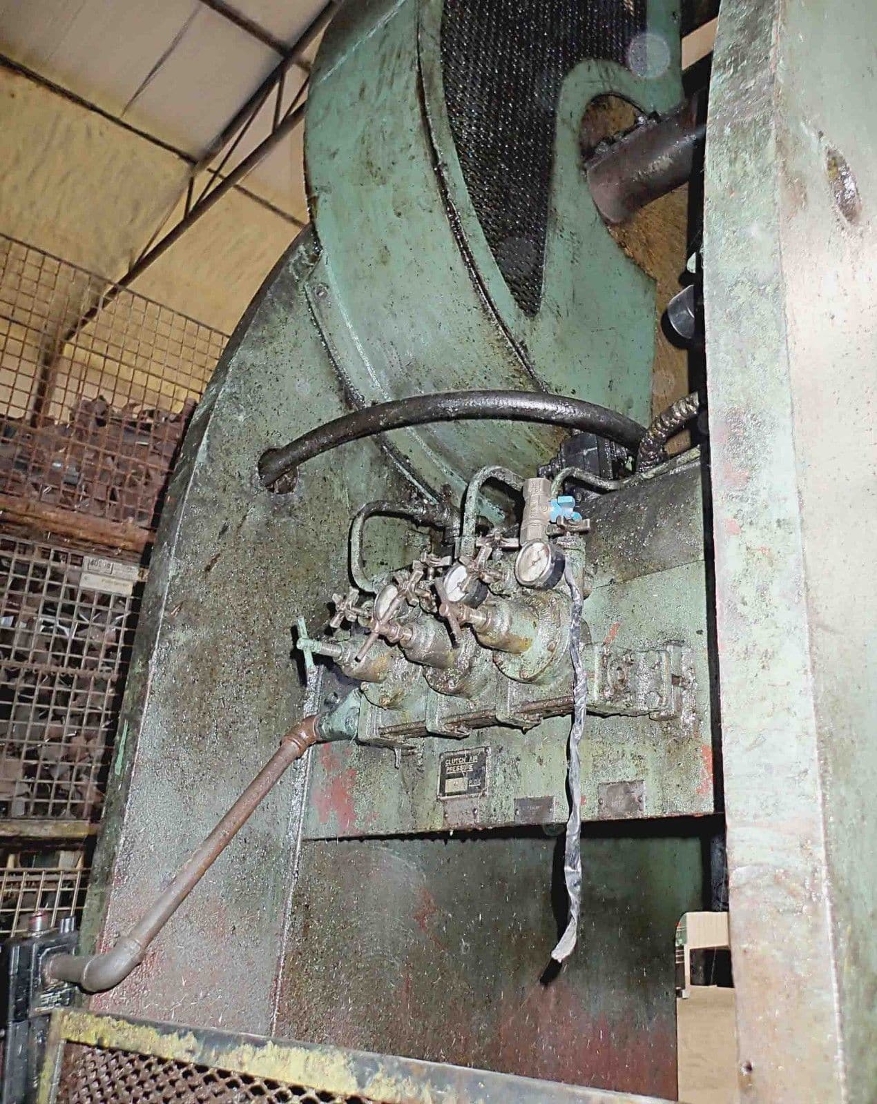 150 Ton Clearing OBI Press, Model 150-P-701- Air Clutch, 6" Stroke, 21.5" Shut - Image 7