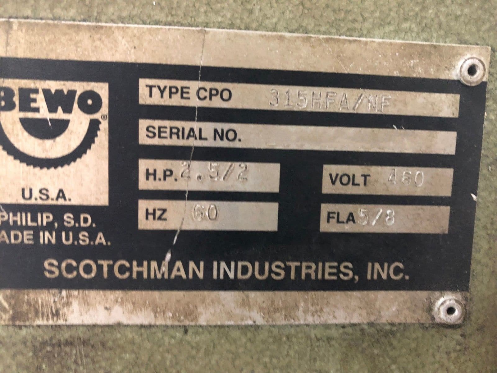 Scotchman CPO 315 HFA Circular Cold Saw - Image 4