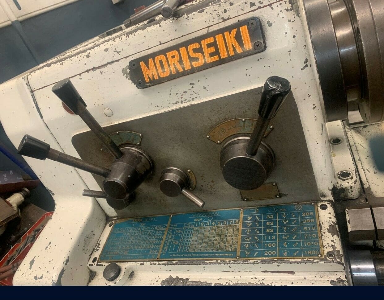 Mori Seiki MS-850G Manual Engine Lathe, 1979 - Image 2