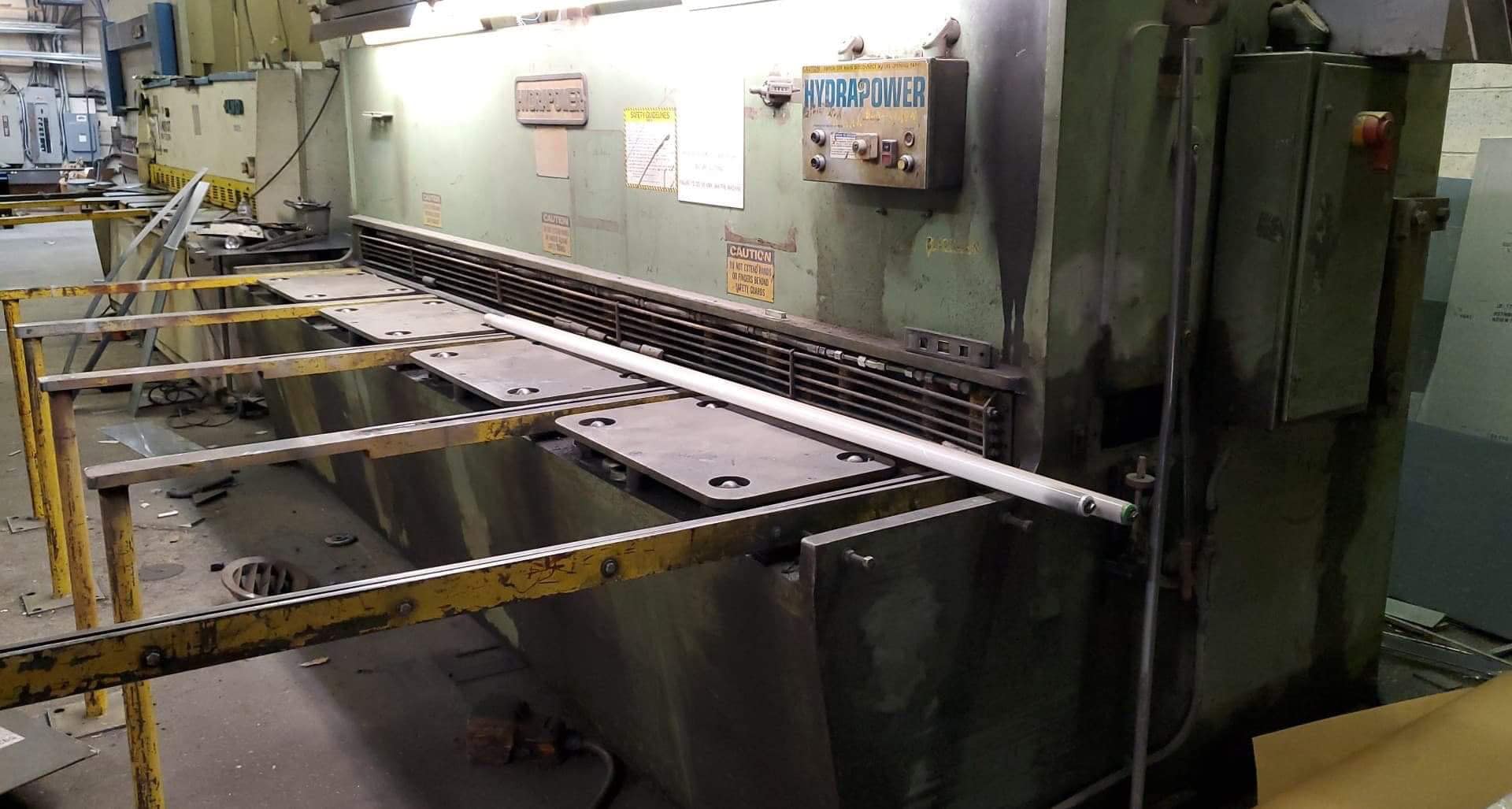 3/8" x 12' HydraPower/Rockwell Sh-3012 Shear, 1980s- Under Power Video Available - Image 3