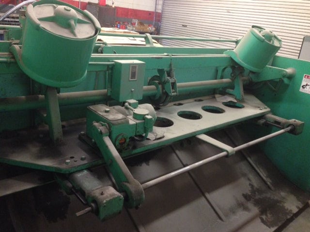 1/4" X 10' Cincinnati 1810 Shear - Image 3