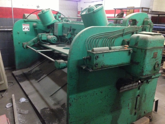 1/4" X 10' Cincinnati 1810 Shear - Image 4