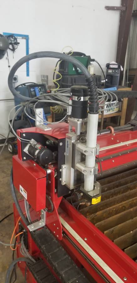 4' x 8' Dynatorch Super B+ CNC Plasma, 2020 - ONLY 15 HOURS OF USE, Hypertherm Powermax 65 - Image 2