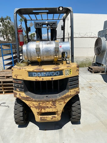 5,000 LB Capacity Daewoo G25S Forklift - Image 3