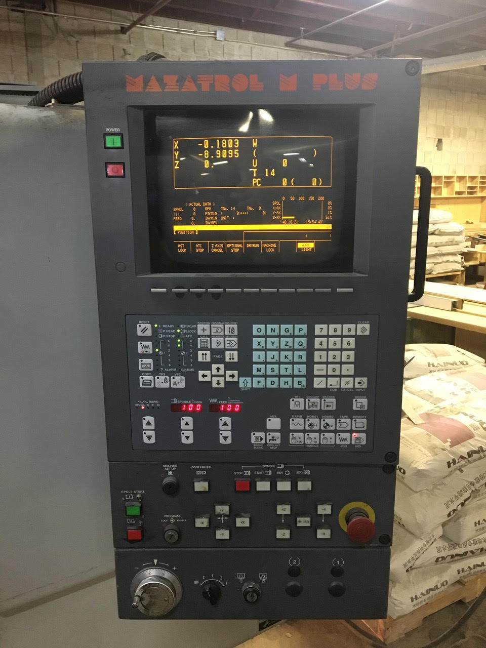 Mazak VTC-16B CNC Vertical Machining Center, 1995 - Image 3