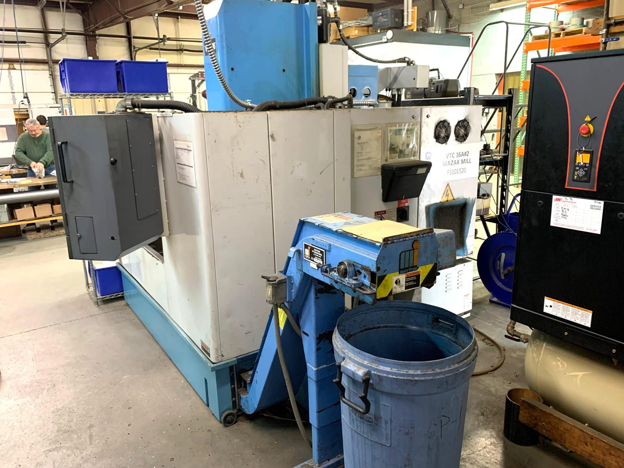 1996 Mazak VTC 16A VMC, Under Power Video Available - Image 3