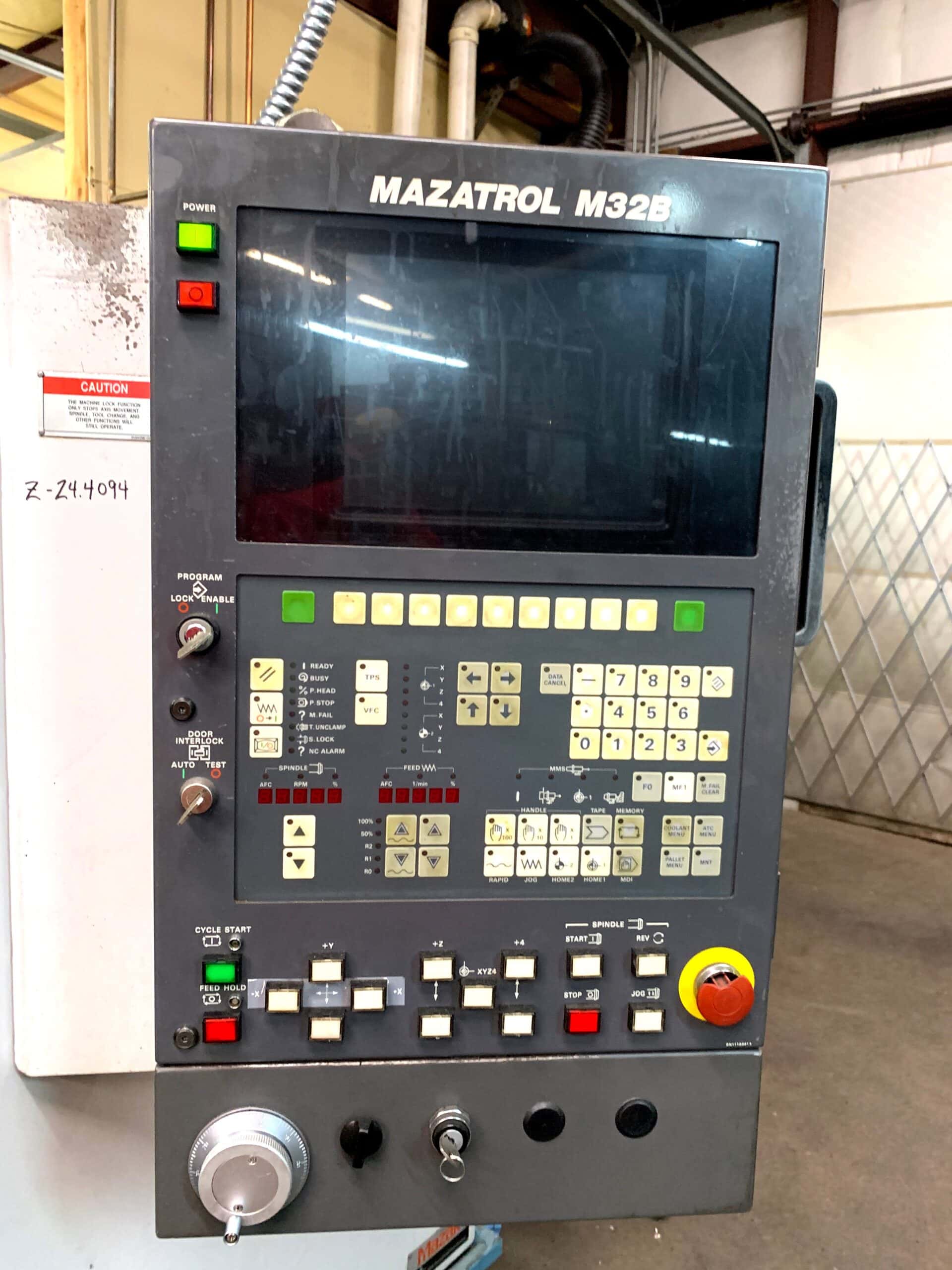 1996 Mazak VTC 16A VMC, Under Power Video Available - Image 4