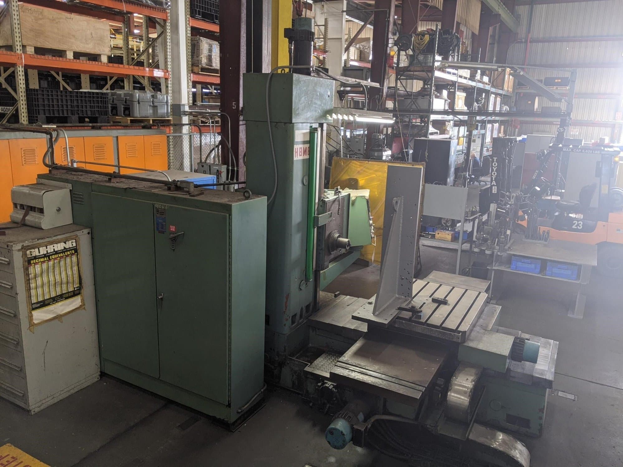 Wotan B75/105MNC NC Boring Mill, 1980s - Image 4