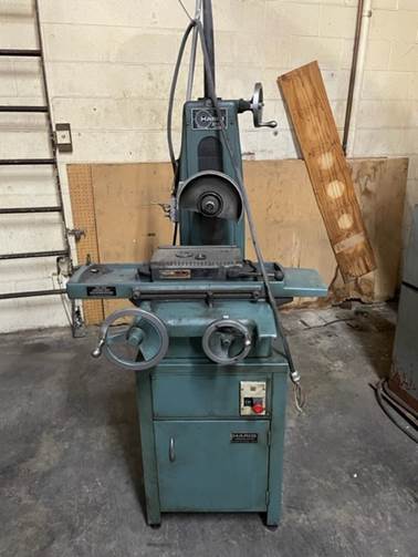 Harig Model 612 HF Surface Grinder, 1984 - Horizontal Spindle, 7" Wheel