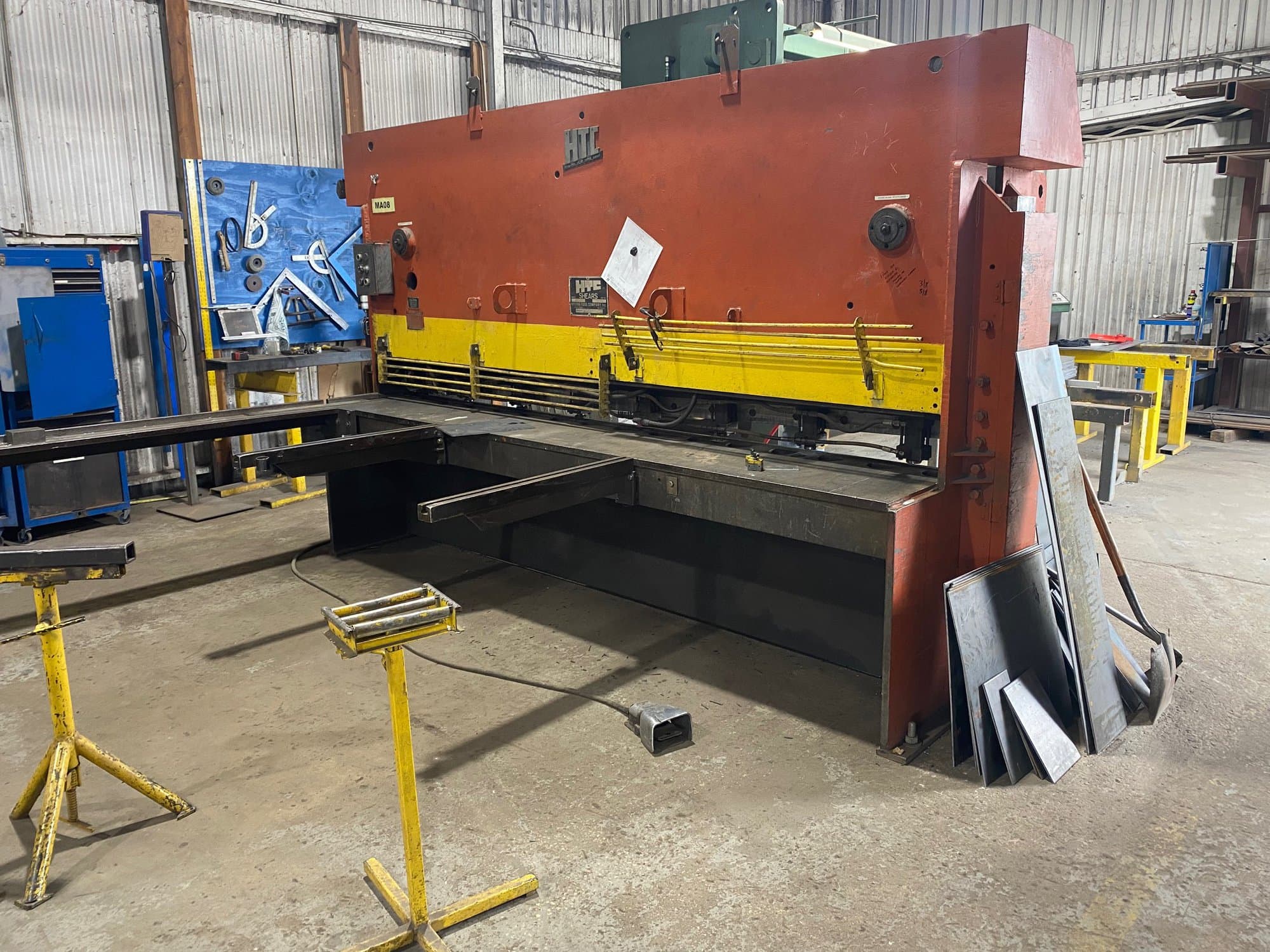 1/4" x 10' HTC 250-10A Shear- 8' Squaring Arm Included - Image 2