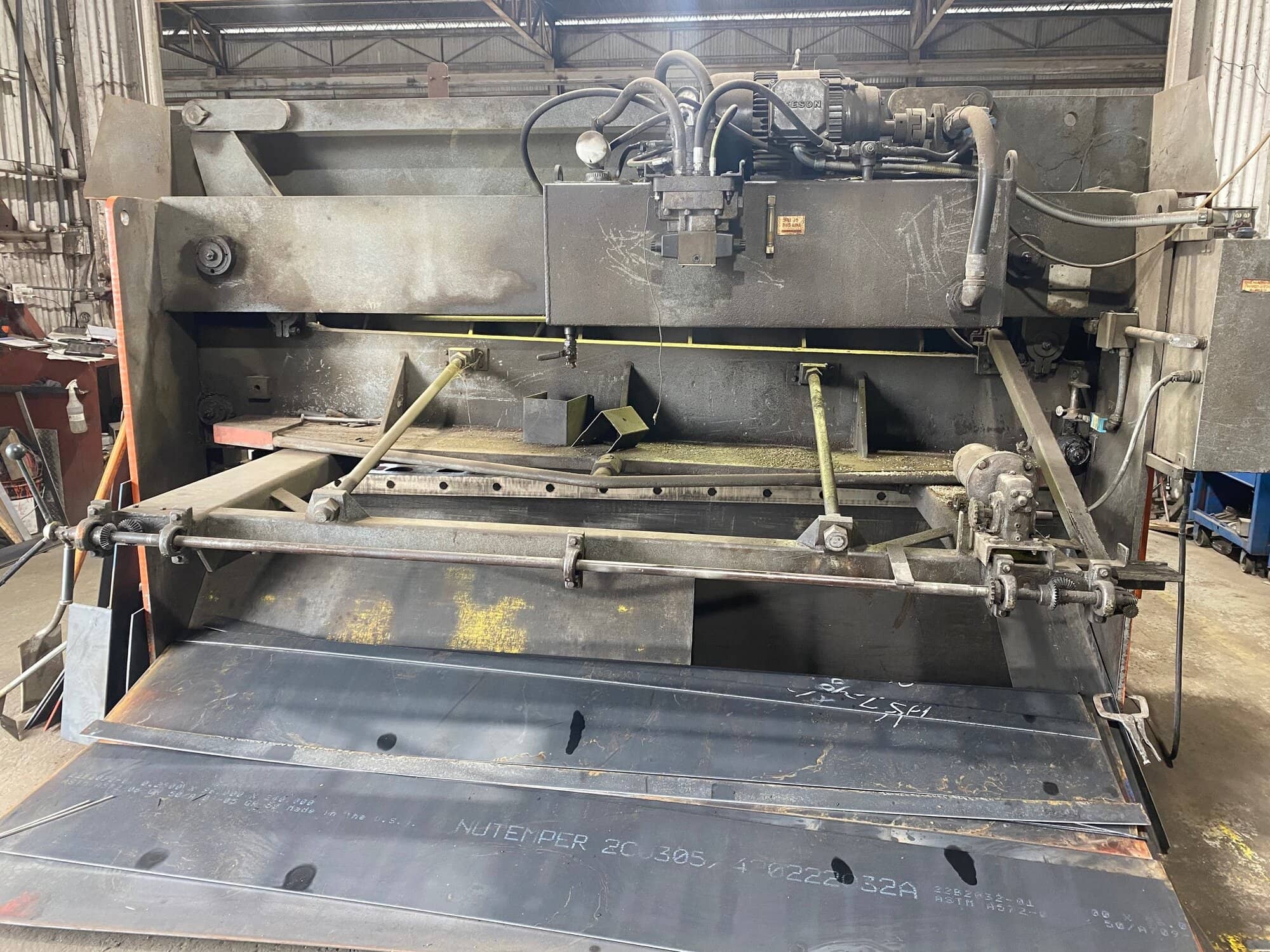 1/4" x 10' HTC 250-10A Shear- 8' Squaring Arm Included - Image 4